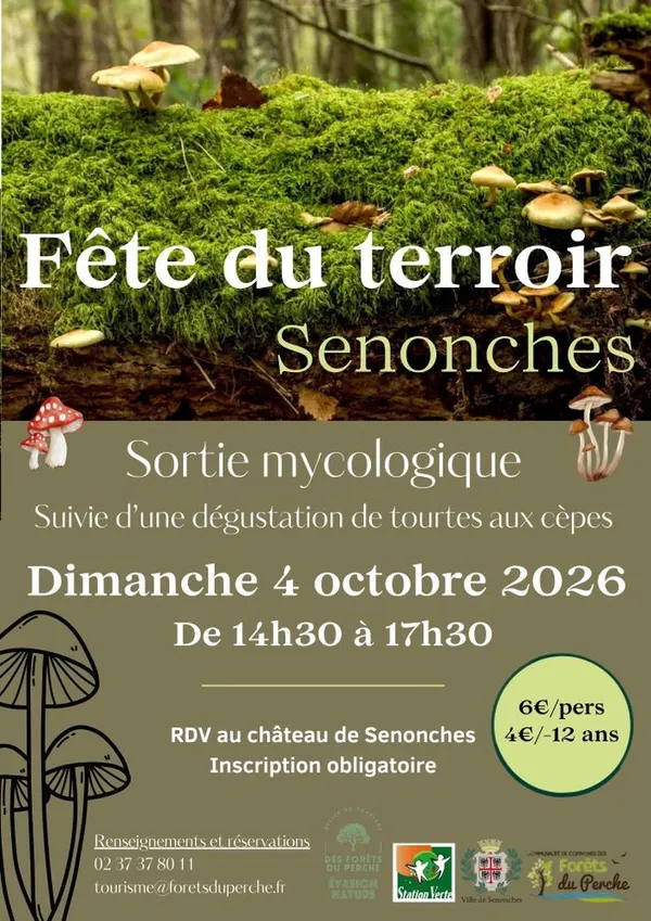 Fête du terroir - Sortie mycologique & dégustation de tourtes aux cèpes
