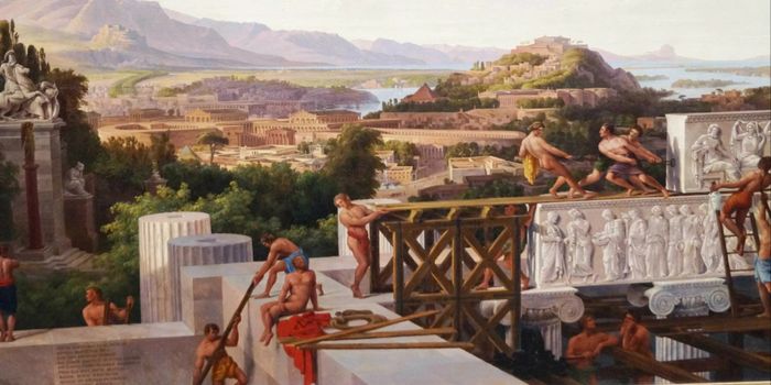 Atelier Architectura à l'oppidum d'Ensérune