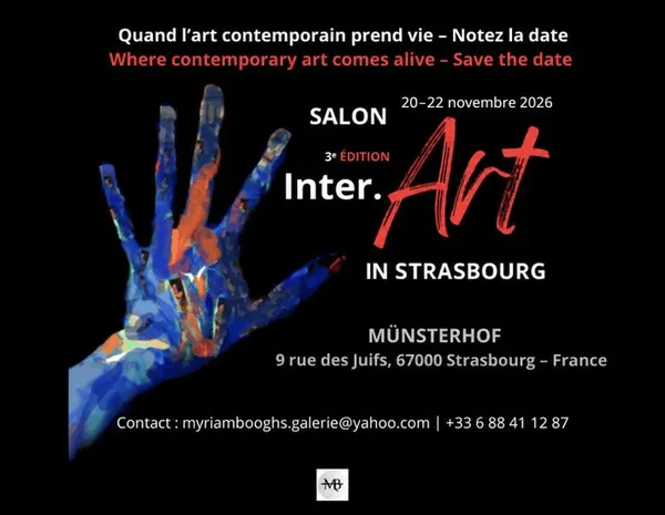 Inter.ART – 3ᵉ Édition Salon d’Art Contemporain | Strasbourg 2026