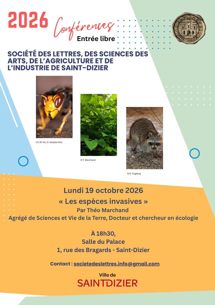 Conférence : Les espèces invasives