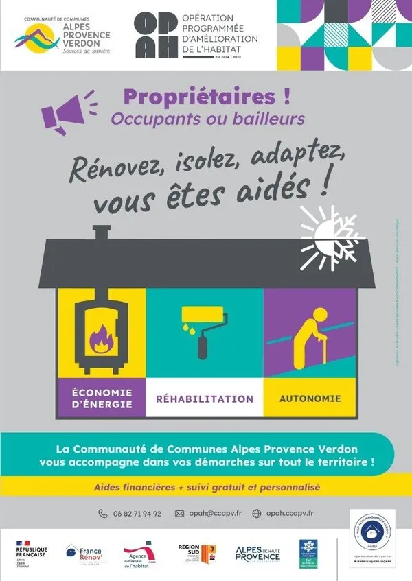 Rénovez, isolez, adaptez, Vous êtes aidés ! Les conseils de l’OPAH