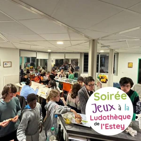 Soirée jeux à la Ludothèque de l'Estey