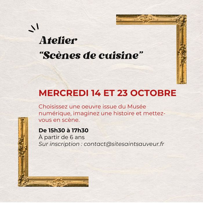 Atelier "Scènes de cuisine"