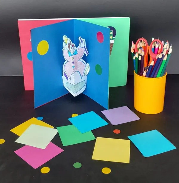 Atelier carte animée pour les petits