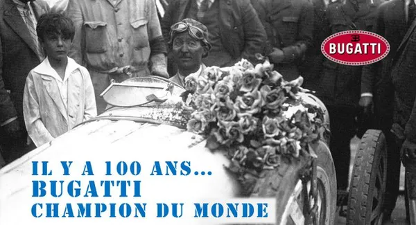 Conférence : "Il y a 100 ans..., Bugatti champion du monde"