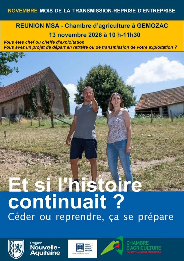 "Accompagnement au parcours retraite et à la transmission"