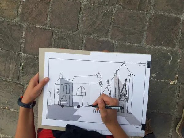 Atelier « La collégiale à la pointe du crayon »