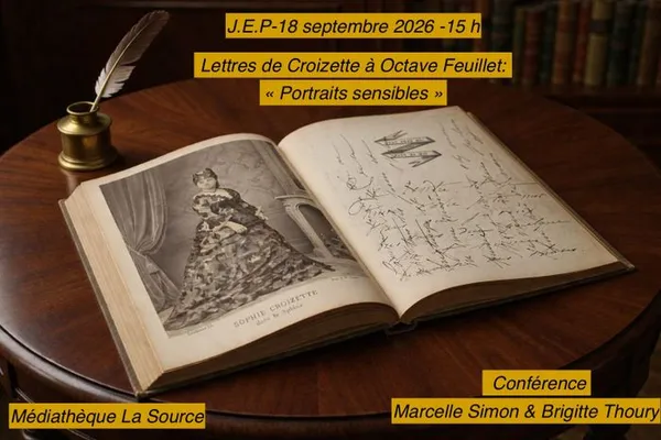 Conférence : lettres de Sophie Croizette à Octave Feuillet, portraits sensibles (1873 - 1882)