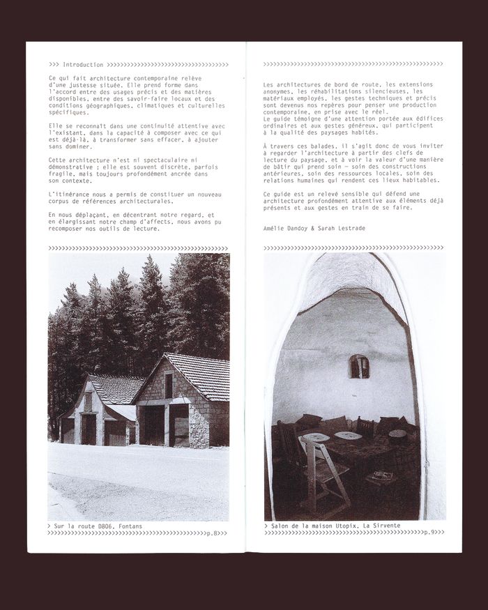 Lancement du guide de balades d'architecture moderne et contemporaine en Lozère
