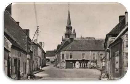 Le village de Saint-Ulphace dans les années 1950