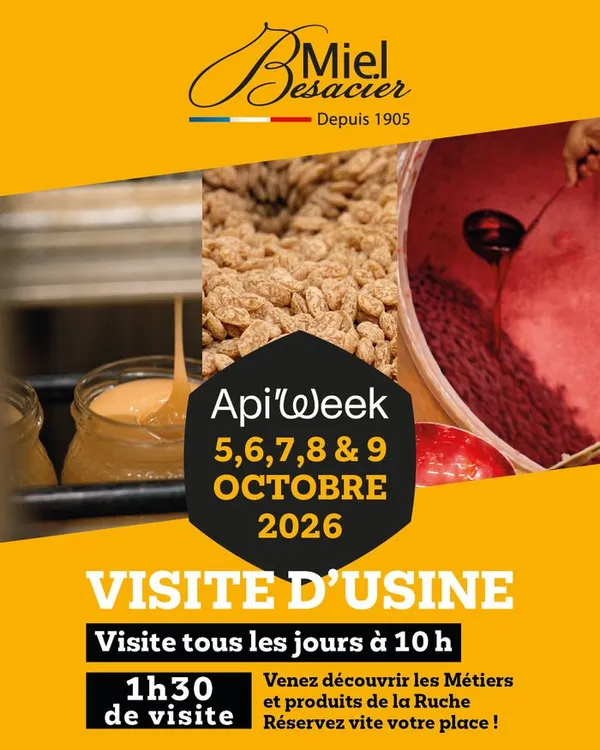 Miel Besacier - Visite d'usine