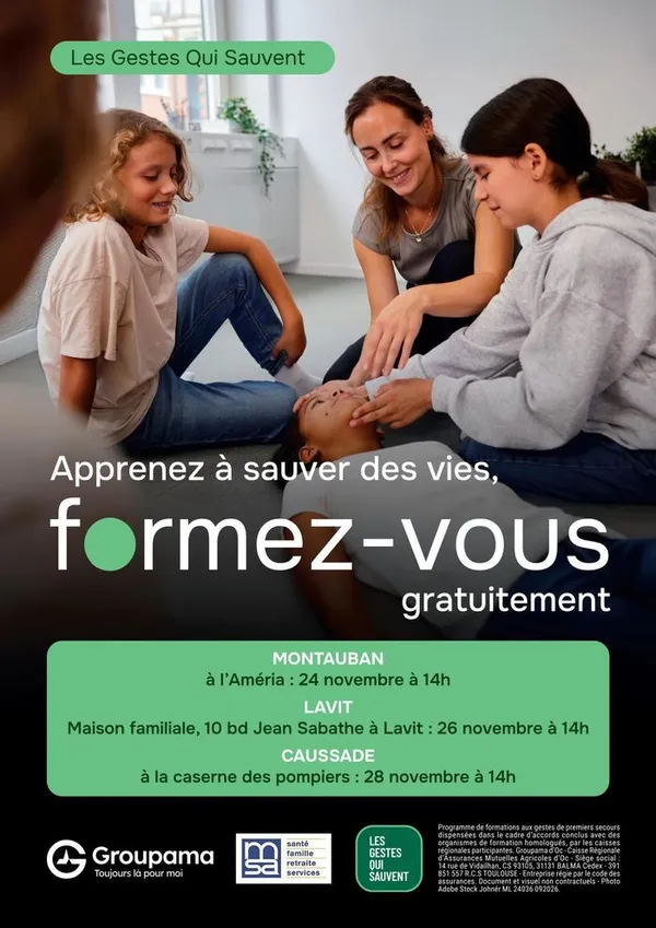 Sensibilisation aux Gestes qui sauvent