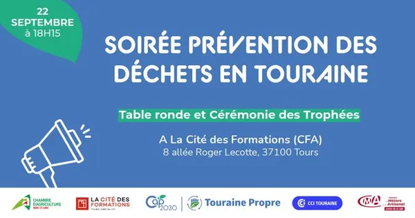 Soirée de la prévention des déchets en Touraine