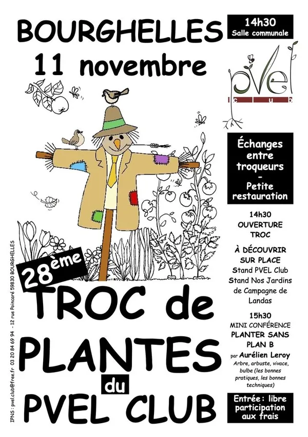Troc de plantes à Bourghelles