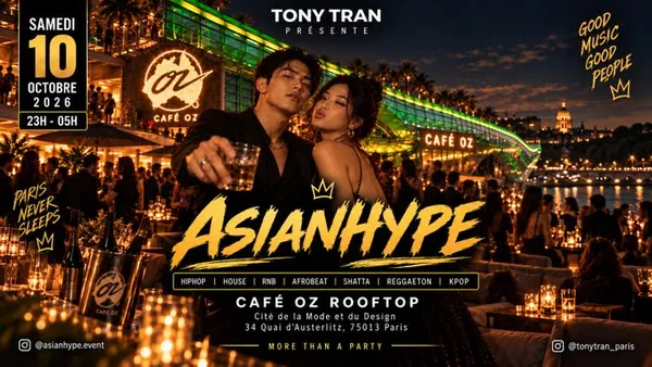 AsianHype X Café OZ Rooftop