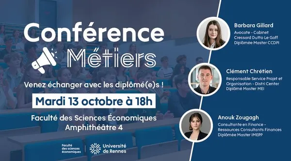 Conférence Métiers #1