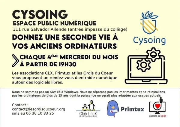 Rendez-vous d'entraide Linux à Cysoing