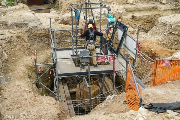Fouille archéologique: visite conviviale du sanctuaire