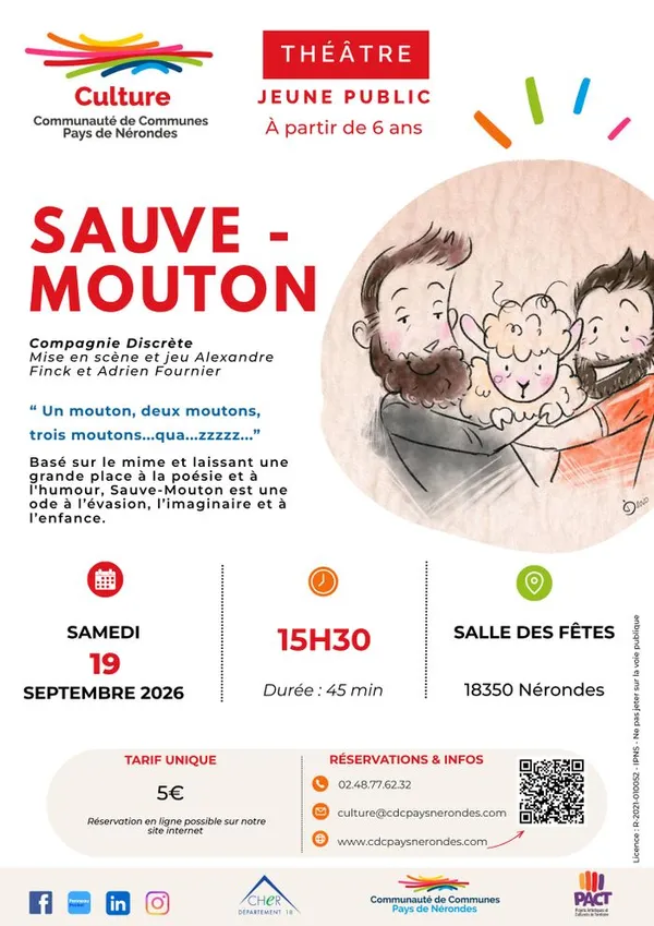 Spectacle jeune public "Sauve mouton"