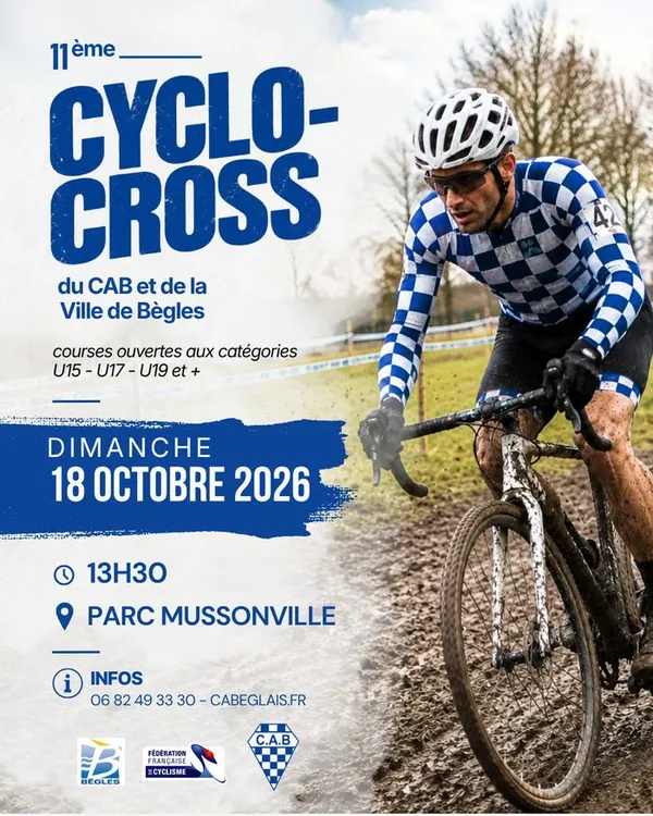 CYCLO-CROSS DU CAB ET DE LA VILLE DE BEGLES