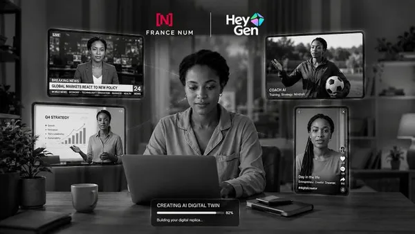 Créez votre double IA : Vos vidéos professionnelles sans matériel