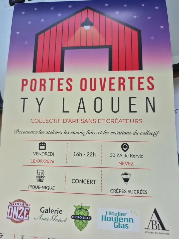 Portes Ouvertes Ty Laouen - Collectif d'Artisans et Créateurs
