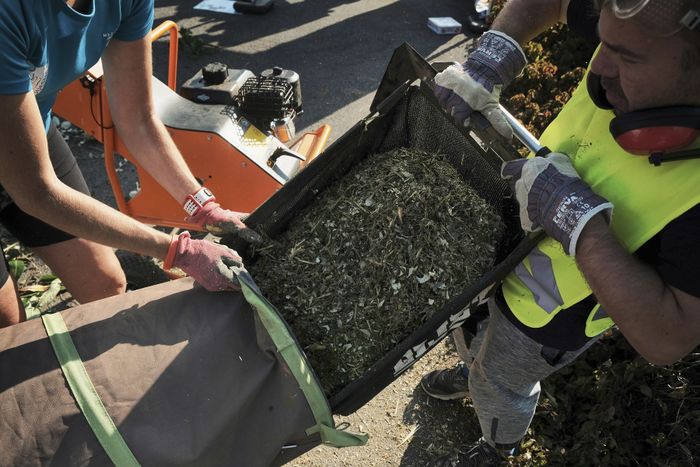 Opérations de broyage des végétaux