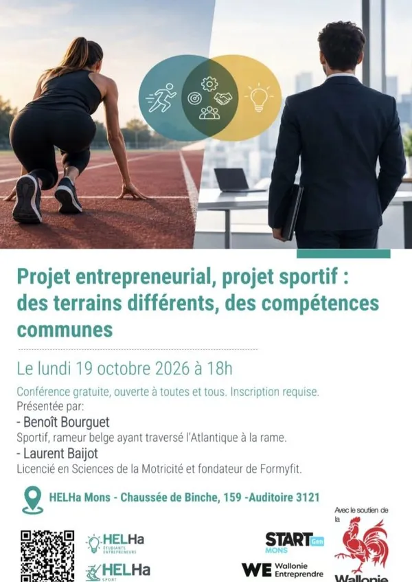 Projet entrepreurial, projet sportif : des terrains différents, des compétences communes