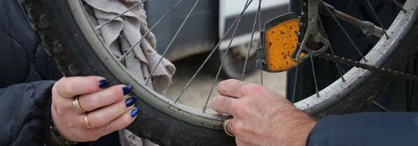 Atelier de réparation de vélo