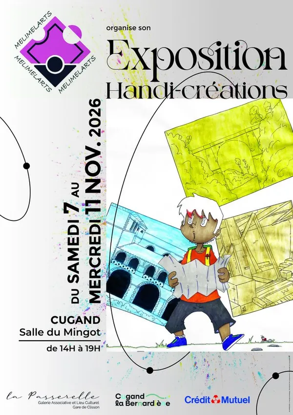 Exposition Handi-creations par Mélimélarts