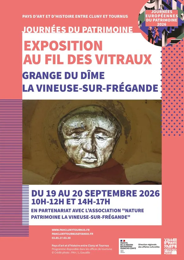 Exposition « Au fil des vitraux du Pays d'art et d'histoire » à la Grange du Dîme