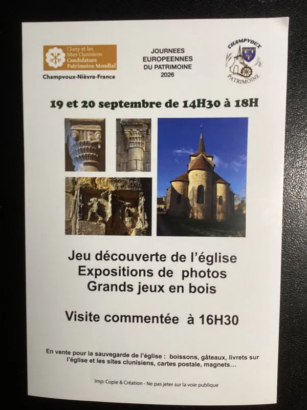 Église Clunisienne de Champvoux