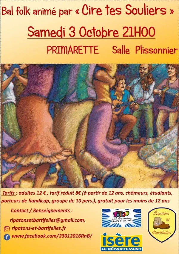 Bal Folk d'automne avec Cire Tes Souliers