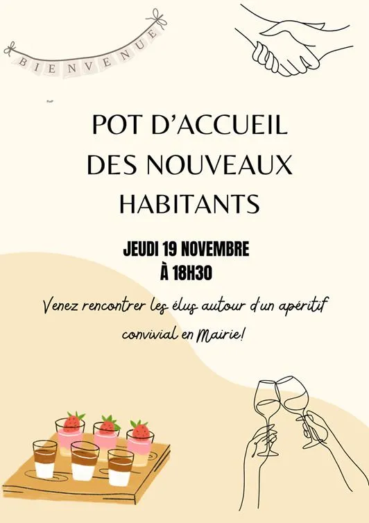 Pot d'accueil