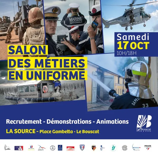 Salon des métiers en uniforme