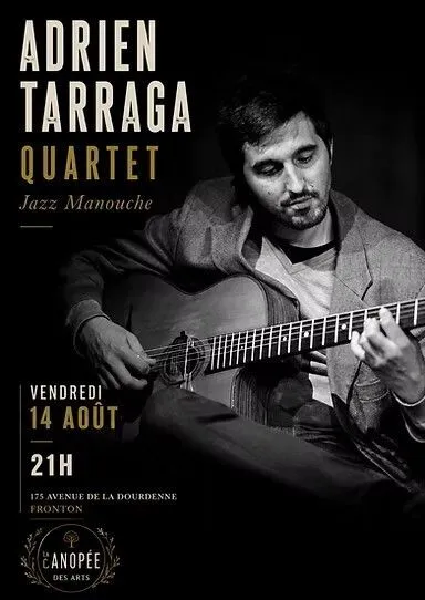 🎸🎻 ADRIEN TARRAGA QUARTET – JAZZ MANOUCHE**