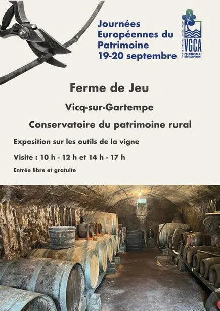 Visite de la Ferme de Jeu - conservatoire du patrimoine rural