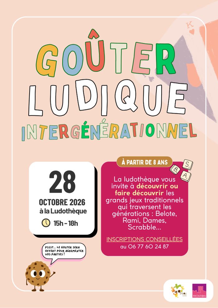 Goûter, ludique, intergénérationnel