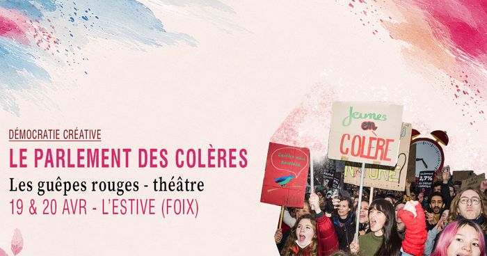 Le Parlement des colères · Les guêpes rouges, théâtre