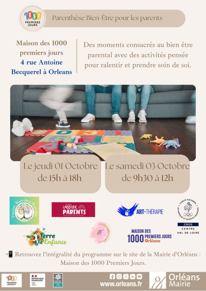 Parenthèse bien être pour les parents