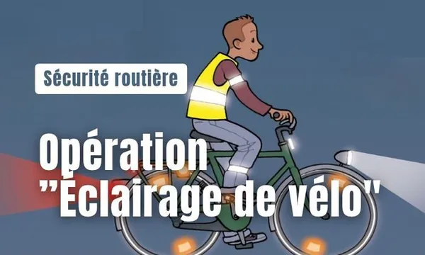 Opération "Éclairage de vélo"