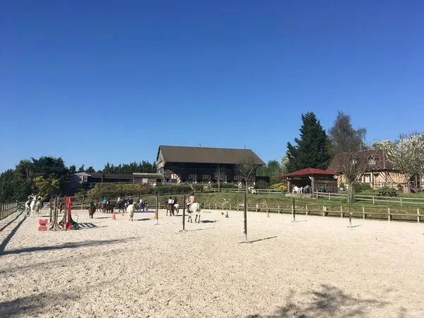 Démonstration de travail pour les cavaliers et leurs chevaux au Domaine équestre de l’Ormerie
