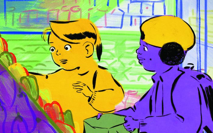 Film « Linda veut du poulet » et cadavre exquis coloré au Saint-André des Arts