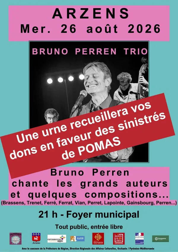 Bruno Perren chante les grands auteurs et quelques compositions...