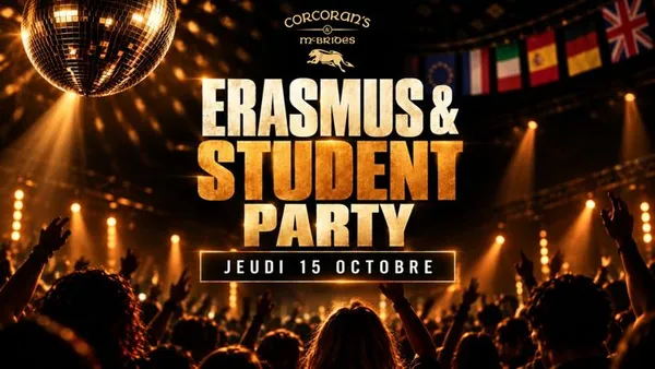 ERASMUS & STUDENT PARTY - 15.10