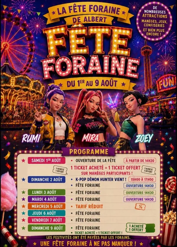 Fête foraine d'Albert