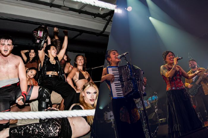 2 salles 2 ambiances : Drag Attack Wrestling OU Cumbia Del Infinito