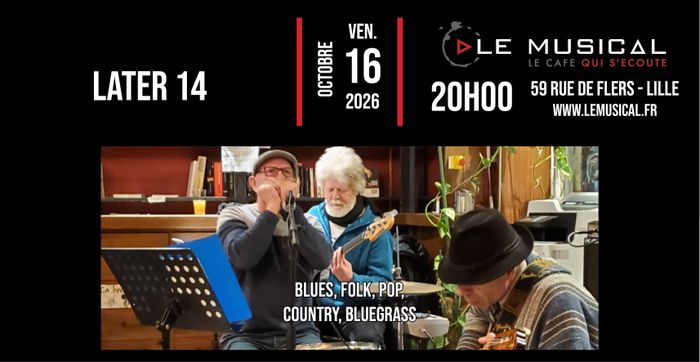 Live: Later 14 (blues, folk, pop, country, bluegrass)