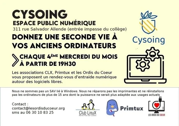 Rendez-vous d'entraide Linux à Cysoing