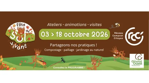 Fête du Sol Vivant : Le Grand Ouest Toulousain se mobilise pour promouvoir les Biodéchets